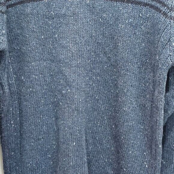 NG Men's XL Blue Knit Sweater - Vintage Style Made In Hong Kong - Picture 7 of 10